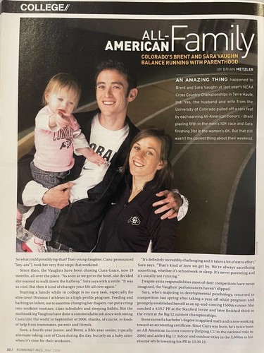 2008 Running Times Magazine May Matt Tegenkamp - Picture 14 of 24