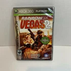 Rainbow Six Vegas 2 XBOX 360 Good Condition Tested manual included