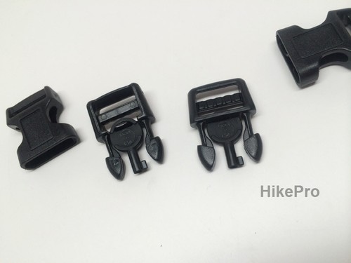 Snap-In Curved HD Buckle 5/8 w hidden Handcuff Key USA - Paracord Escape Evasion - Picture 6 of 8