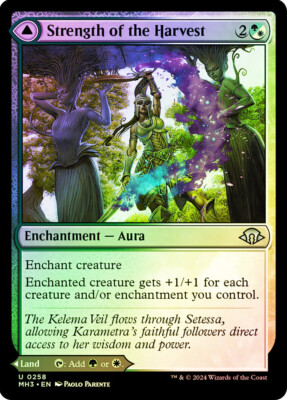 MTG FOIL Strength of the Harvest Haven of the Harvest