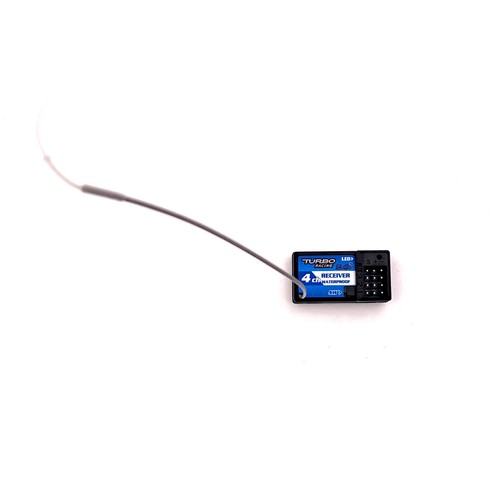 Waterproof 4-Channel Receiver Part RX41 for Turbo Racing Transmitter VT System - Picture 6 of 6