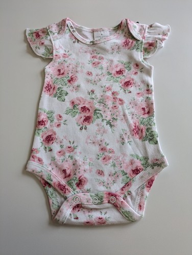 Laura Ashley Designer Floral Baby Vests 3 pack - Vintage Blossom Spring Vests - Picture 29 of 61