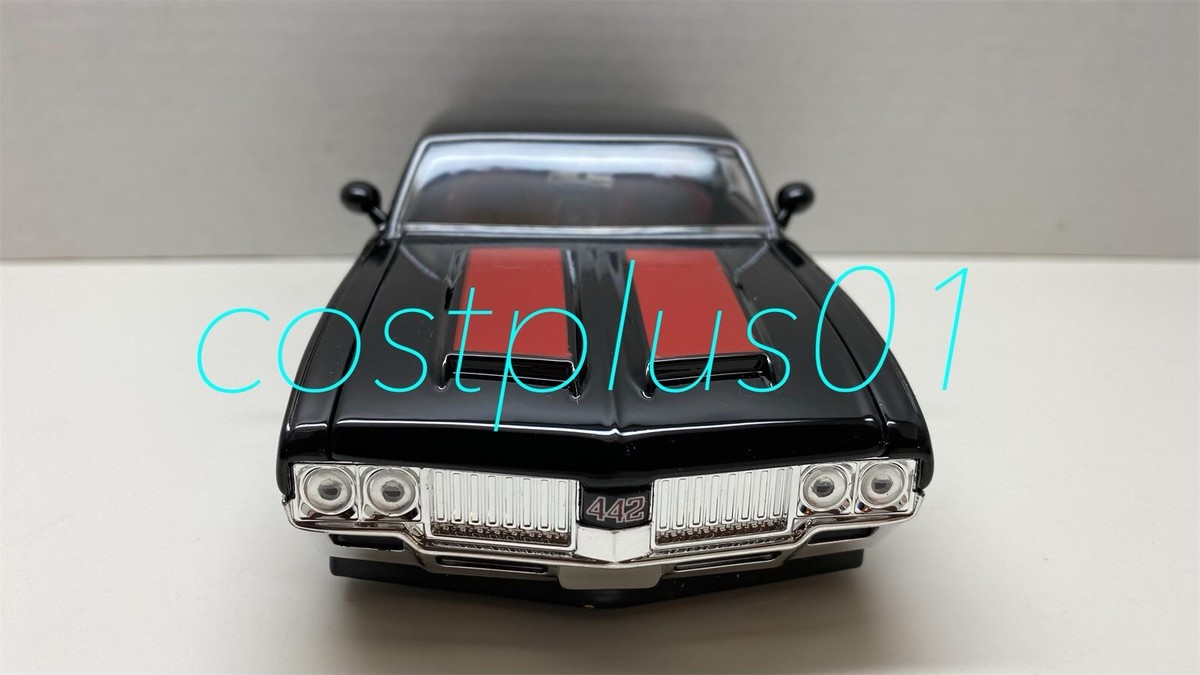 ミニカー BIGTIME MUSCLE 1970 Oldsmobile 442 1/24 JADA BTM 1970 OLDSMOBILE 442 BLUE 1:24 | eBay