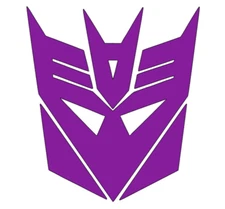 DECEPTICON Transformer  DIE-CUT Chrome or Color Vinyl Decal Sticker NEW