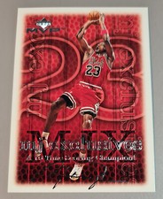 MICHAEL JORDAN # 184 mj exclusives Silver Script 1999-00 Upper Deck MVP N.Mi-Mi