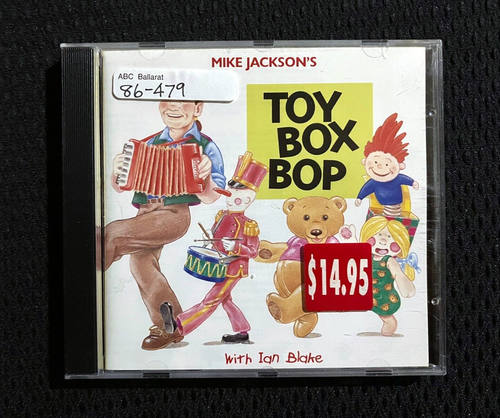 Mike Jackson's Toy Box Bop (with Ian Blake) - RARE 1995 ABC Kids CD - Like New - Picture 1 of 3