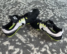 BRAND NEW Nike Rival S Racing Black/White Track Spikes Size: 11.5,w/New Spikes 
