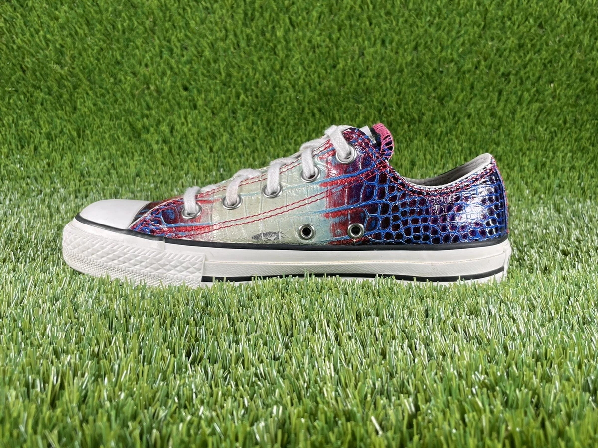 Converse crocodile hotsell leather