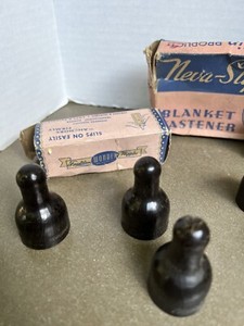 Lot of Vintage Baby items In Original Boxes Faultless Wonder Nipples Blanket Fas