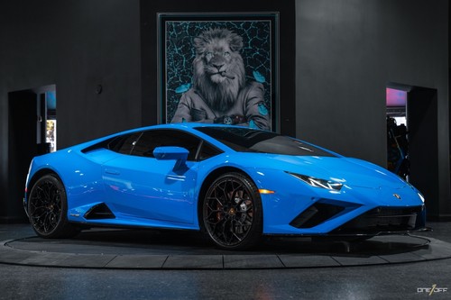 2021 Lamborghini Huracan EVO Ad Personam Blu Le Mans - Picture 4 of 12