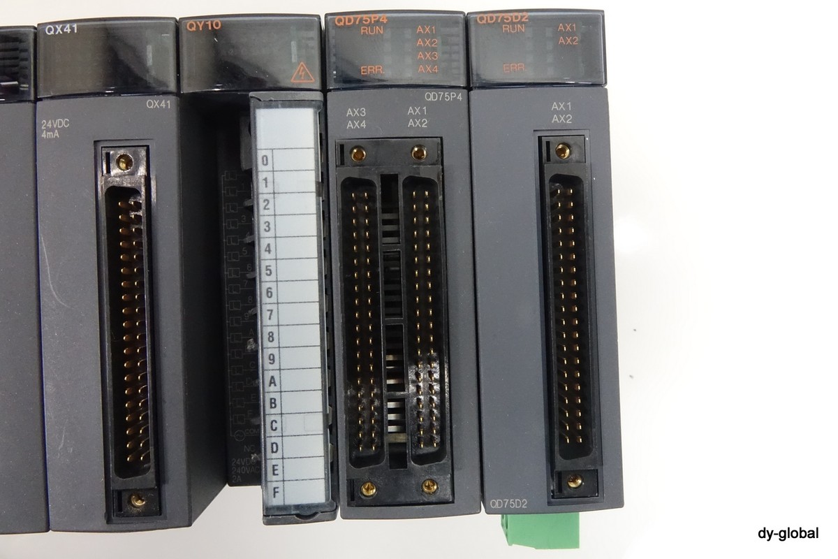 MELSEC USED QSeries SET Q61P-A2 Q02HCPU QG60 QX41 QY10 MELSEC USED QSeries SET Q61P-A2 Q02HCPU QG60 QX41 QY10