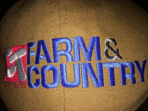 CT Farm & Country Snap Back Baseball Cap Hat Central Tractor Embroidered  - Bild 1 von 6