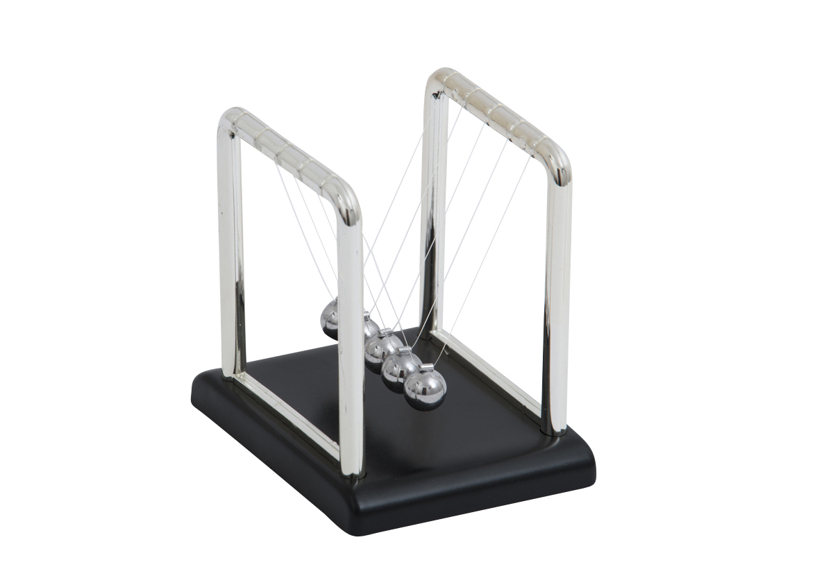 10cm NEWTONS CRADLE CLASSIC PHYSICS MESMERISING DESKTOP GADGET 9337 Surf Avenue Mall