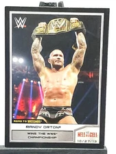 2014 TOPPS WWE ROAD TO WRESTLEMANIA RANDY ORTON #52