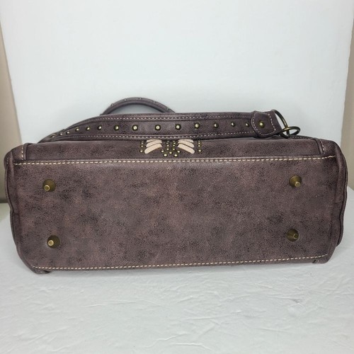 Montana West Azted Conjunto de Cartera y Cartera Oculta Café - Imagen 5 de 10