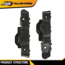 Fit For 2013-2015 Chevrolet Malibu Bumper Bracket Front Pair Beam Mount support