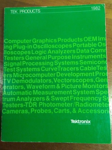 Tektronix Products Catalogs 1980 1981 1982 1983 1984 1985 1986 1987 1988 1989 - Picture 23 of 91