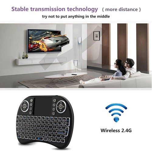 2.4G Air Mouse Remote Touchpad for Android TV Box PC I8 Mini Wireless Keyboard - Picture 17 of 24