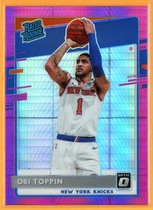 Obi Toppin 2020-21 Donruss Optic Hyper Pink #158 RC