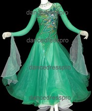  2870 Ready-made Ballroom Modern Waltz Tango Dance Dress