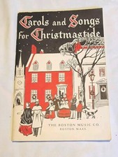 CAROLS AND SONGS FOR CHRISTMASTIDE SONGBOOK Unison Mixed Voice Piano Holiday