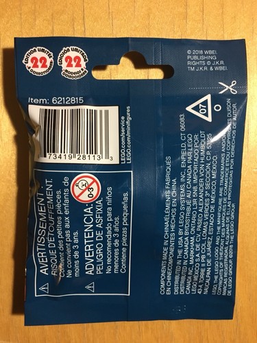 SEALED LEGO 71022 Harry Potter Fantastic Beasts DOBBY NEW UNOPENED RETIRED - Picture 3 of 3