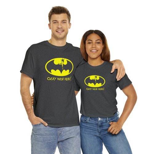 Ozzy Was Here | Unisex | Algodón Pesado | Camiseta | Música | Superhéroe | Batman - Imagen 48 de 62