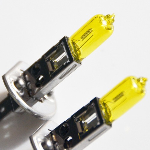 4X 55W H1 Halogen Bulb Yellow 3000K Quartz Glass Car HeadLight Auto Light XENON - Picture 4 of 12
