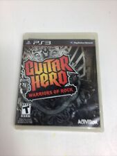 Guitar Hero: Warriors of Rock (Sony PlayStation 3, 2010) PS3 Complete