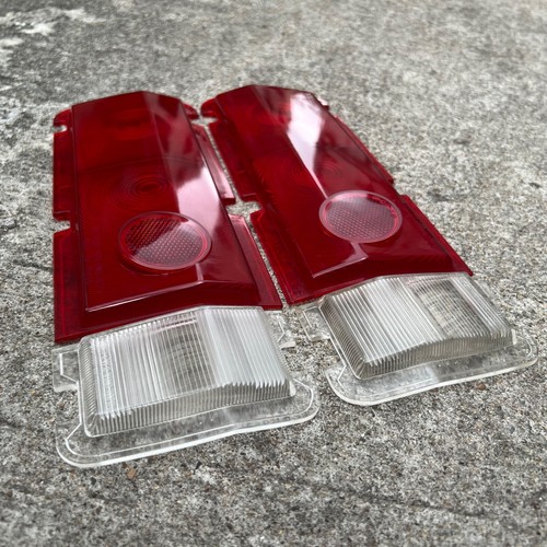 DATSUN BLUEBIRD 510(1968) Tail Lights Rear Lamp Cover Lens Genuine Parts NOS JP - Picture 3 of 14