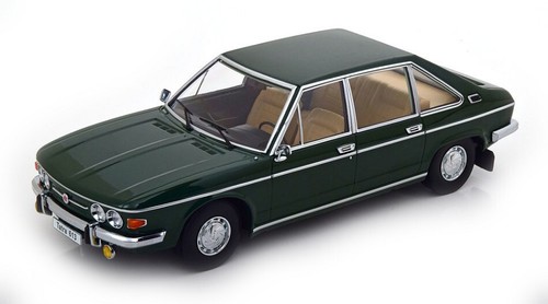 MODELLINO AUTO EPOCA STATICO DIECAST TATRA 613 1979 VERDE MODELLISMO SCALA 1:18 - Foto 3 di 5