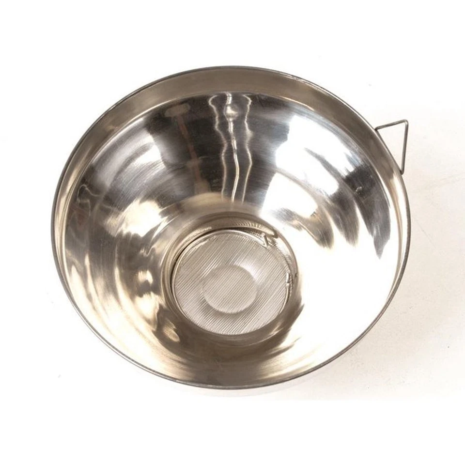 Milk Strainer with Screen and Lock, Steel, Fits Large Milk Cans, 5 Qt Capacity - Image 2 of 4