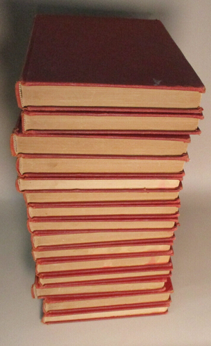 1932 Compton's Pictured Encyclopedia Set A to Z Embossed Illustrated Flaws - Picture 5 of 20