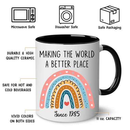 40th Birthday Gifts For Women Men - 40 Year Old Birthday Gifts - 1985 Gifts F... - Picture 4 of 6