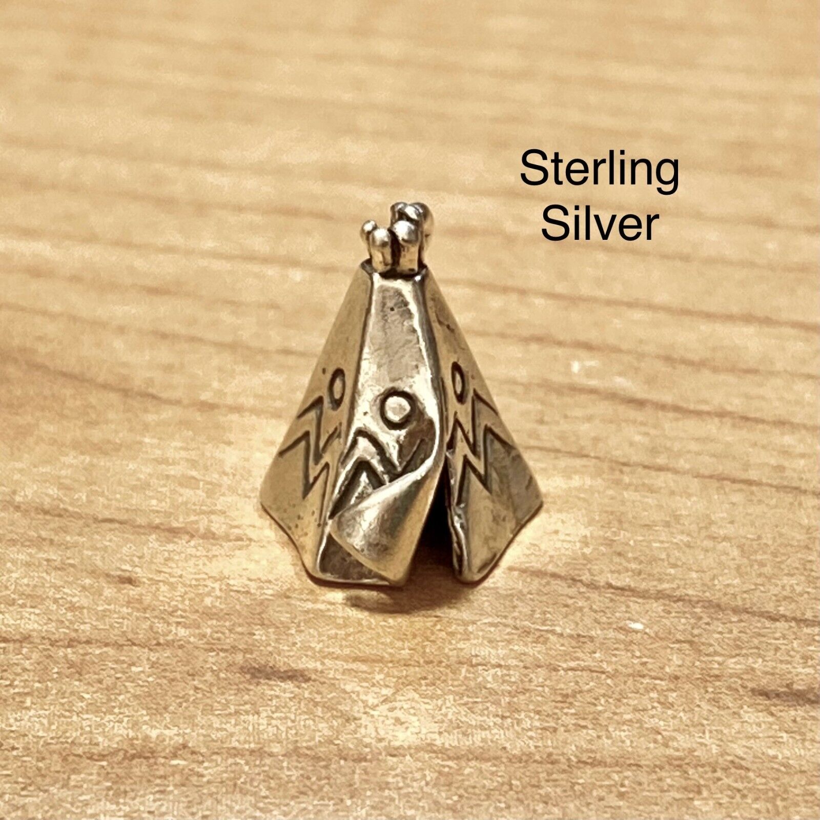 Intricate Triangle Vintage Native American Zuni Turquoise Sterling Silver Teepee Earrings Intricate Triangle Vintage Native American Zuni Turquoise Sterling Silver Teepee Earrings