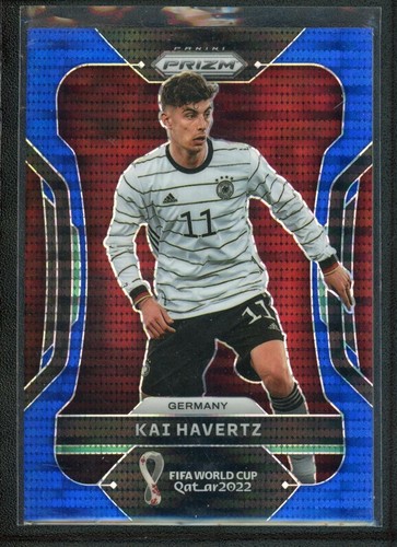 2022 Kai Havertz 07/49 Panini Prizm Fifa World Cup Qatar Blue Breakaway