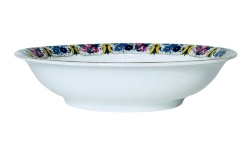 Antique Epiag Czechoslovak PRINTEMPS Pirkenhammer Floral Fruit Dessert Bowl NEW - Picture 3 of 8