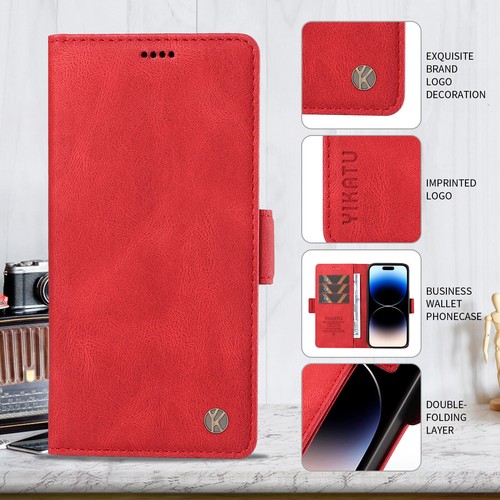 Luxury Leather Magnetic Flip Wallet Case For Samsung Galaxy A-series Phone Cover - Bild 43 von 63