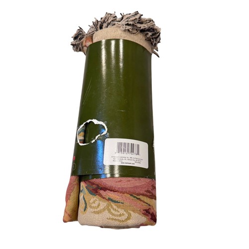 Vintage Hallmark Weihnachten Gobelin Überwurf Decke Santa 48 x 67 New Old Stock - Bild 6 von 10