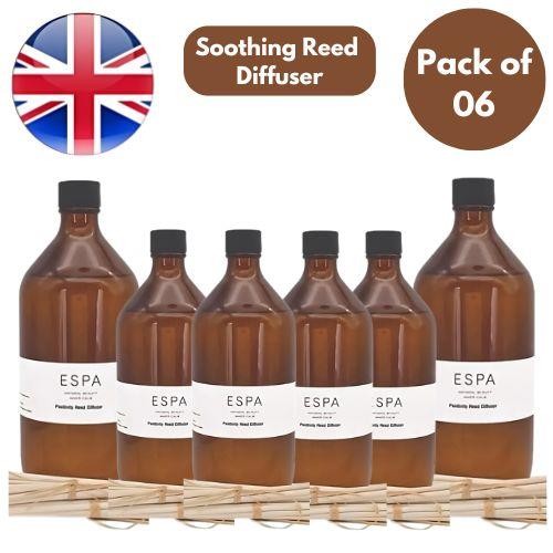 ESPA Diffuser Soothing Fragrance Refillable Long-lasting 1000ml - Pack of 6 - Picture 1 of 3