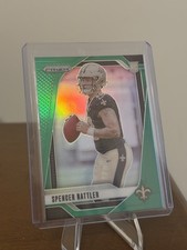2024 Panini Prizm Rookies Spencer Rattler #388 Green Refractor RC QB1!!