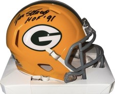 Green Bay Packers Jan Stenerud Signed Speed Mini Helmet Beckett Cert