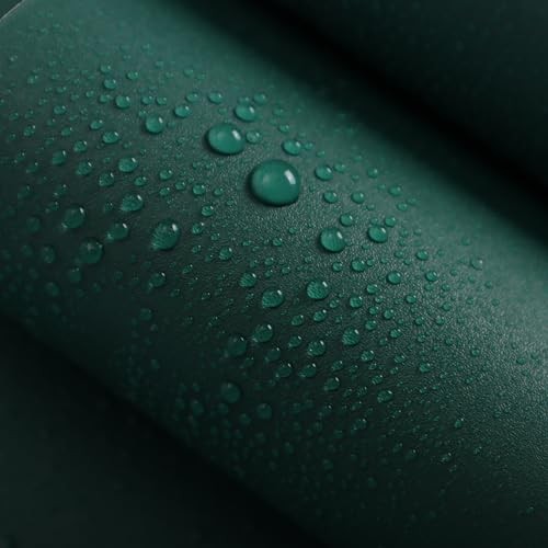 Dark Wallpaper Peel and Stick Wallpaper Contact Paper 15.7inch×118.1inch Green - Picture 4 of 7