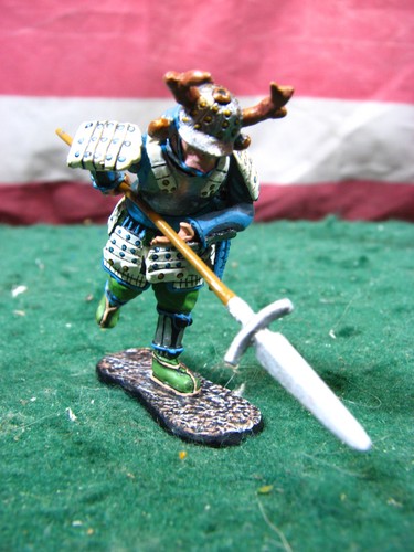 TEIC, The East of India Company, Japanese Samurai Soldier Attacking W Yari Spear - Foto 3 di 8
