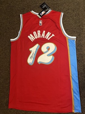 Signed Ja Morant #12 Memphis Grizzlies Jersey XL NWT Grit N Grind