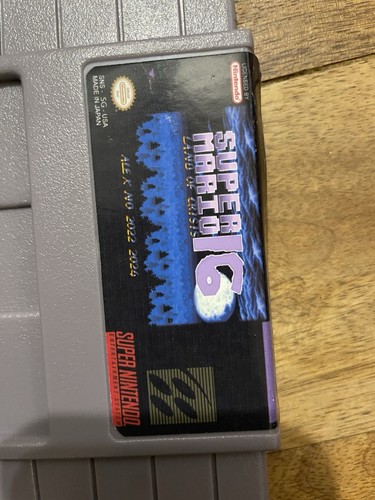 Super Mario 16 Cartridge Only Tested SNES - Picture 4 of 5