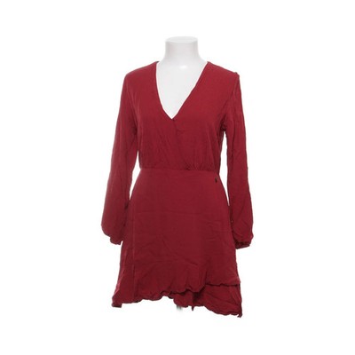 Pepe Jeans, Wickelkleid, Größe: M, model: kendall, Rot, Viskose, Einfarbig #4fr