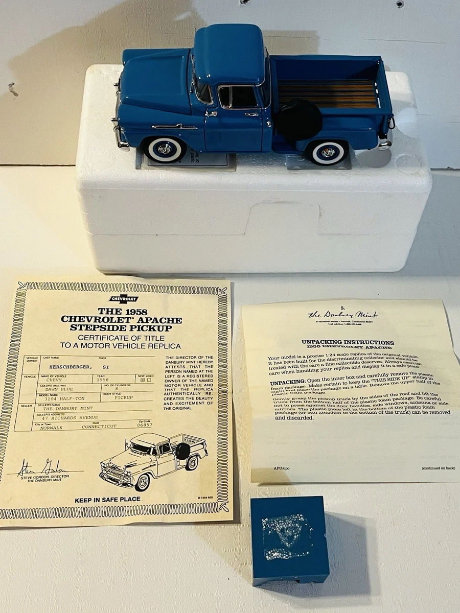 Danbury Mint Chevrolet Diecast Pickup Trucks for sale - eBay