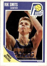 1989-90 Fleer #68 Rik Smits