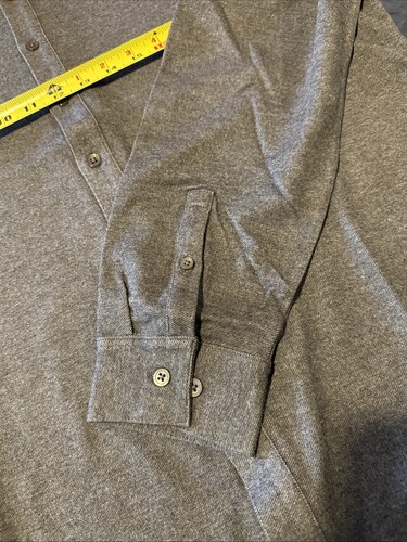 Bloomingdales Men’s Store Gray Soft Button Down Shirt Sz XL NWOT - Picture 4 of 4